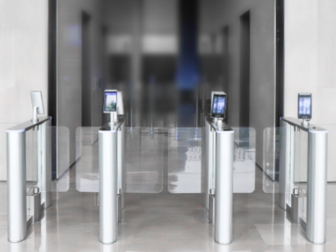 AI人脸访客通路闸系列